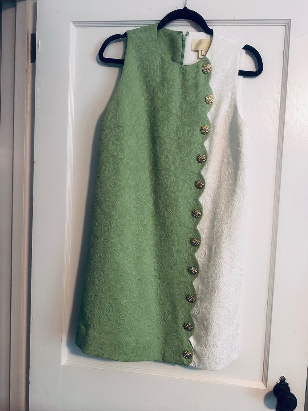 NWOT MESTIZA dress. Mint and white. This fits all occasions size 12.